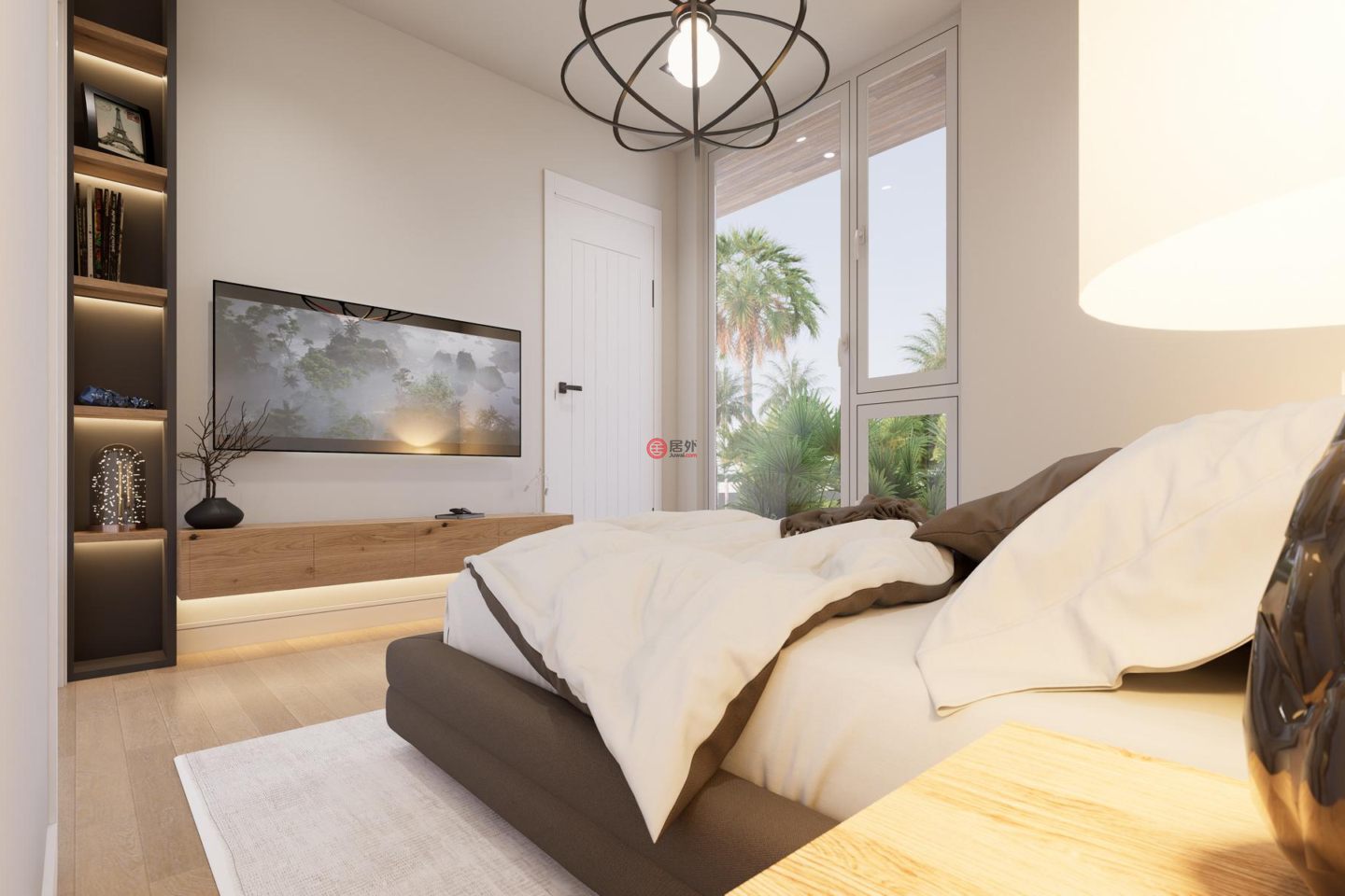 特克斯與凱科斯群島的独栋别墅，Lakefront Luxury Villa Venetian Road，编号78509756