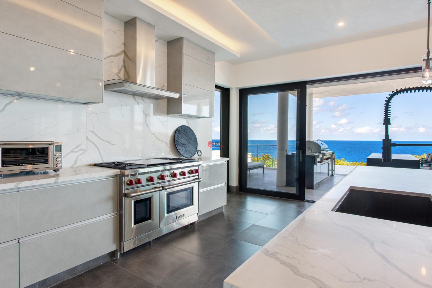 安圭拉AnguillaAnguilla的独栋别墅，Black Garden Bay Villa Reve Noir，编号76712396