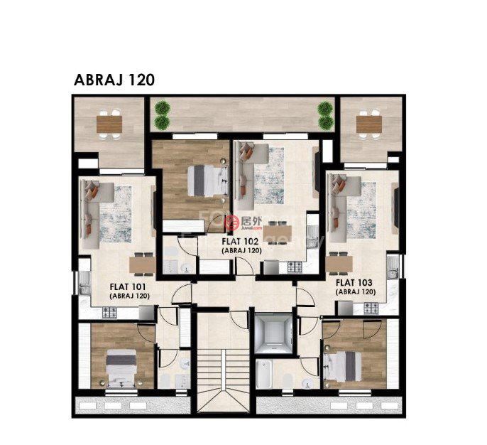 塞浦路斯LarnacaLivadia的公寓，编号78497051
