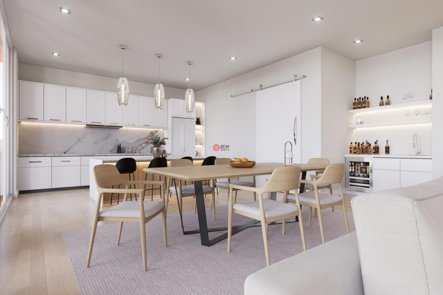 特克斯與凱科斯群島的独栋别墅，Lakeview Luxury Villa Venetian Road，编号78509765