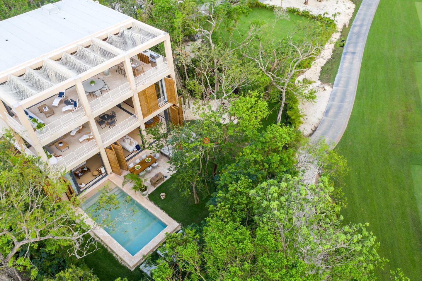 墨西哥金塔纳罗奥卡门海滩的独栋别墅，Quintana Roo Solidaridad Playa del Carmen，编号78518301