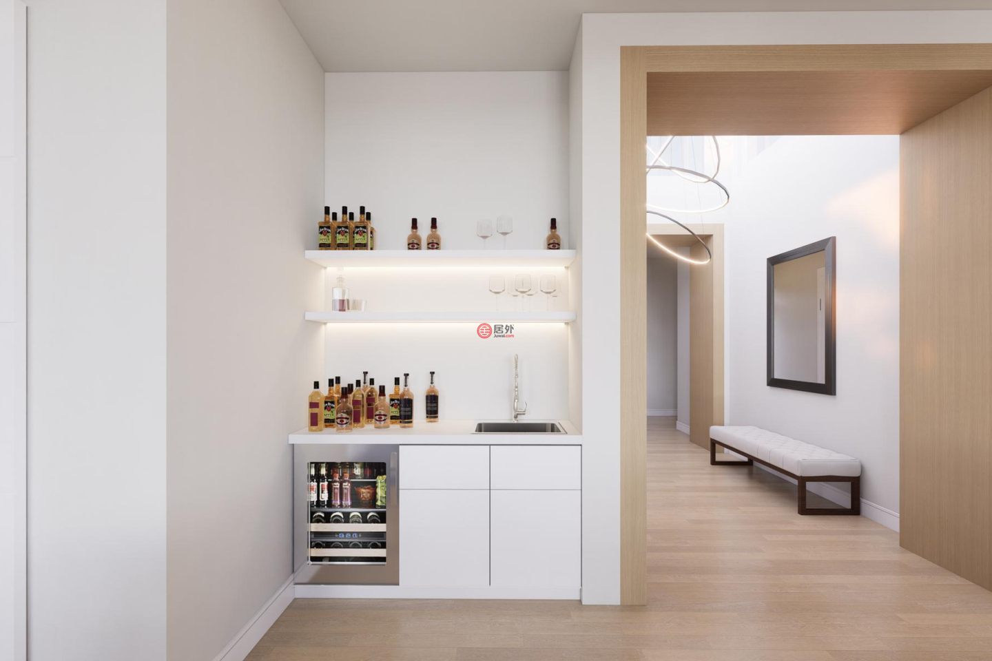 特克斯與凱科斯群島的独栋别墅，Lakefront Luxury Villa Venetian Road，编号78509768