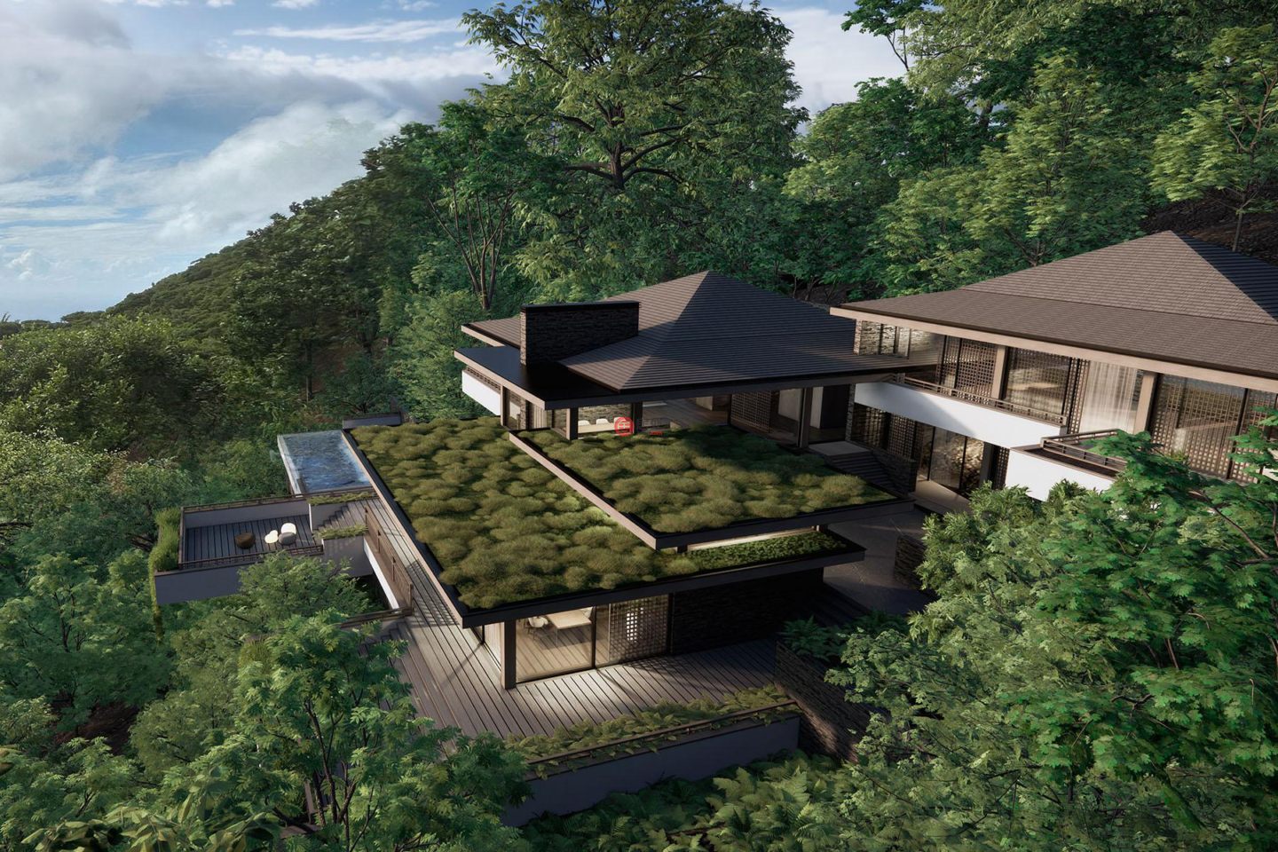 荷兰加勒比区Saba的独栋别墅，Haiku Inspired Extraordinary Villa，编号71601180