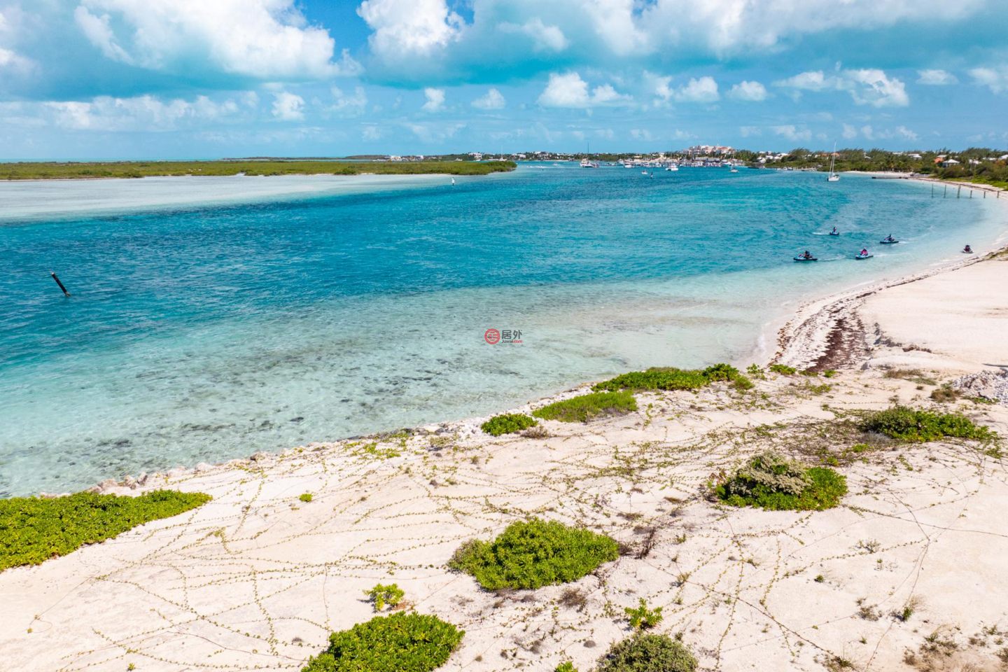 特克斯與凱科斯群島的住宅用地，Emerald Point Beachfront，编号78244465