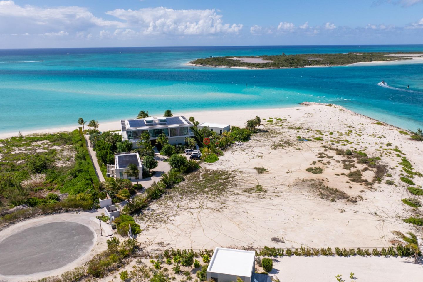 特克斯與凱科斯群島的住宅用地，Emerald Point Beachfront，编号78244465