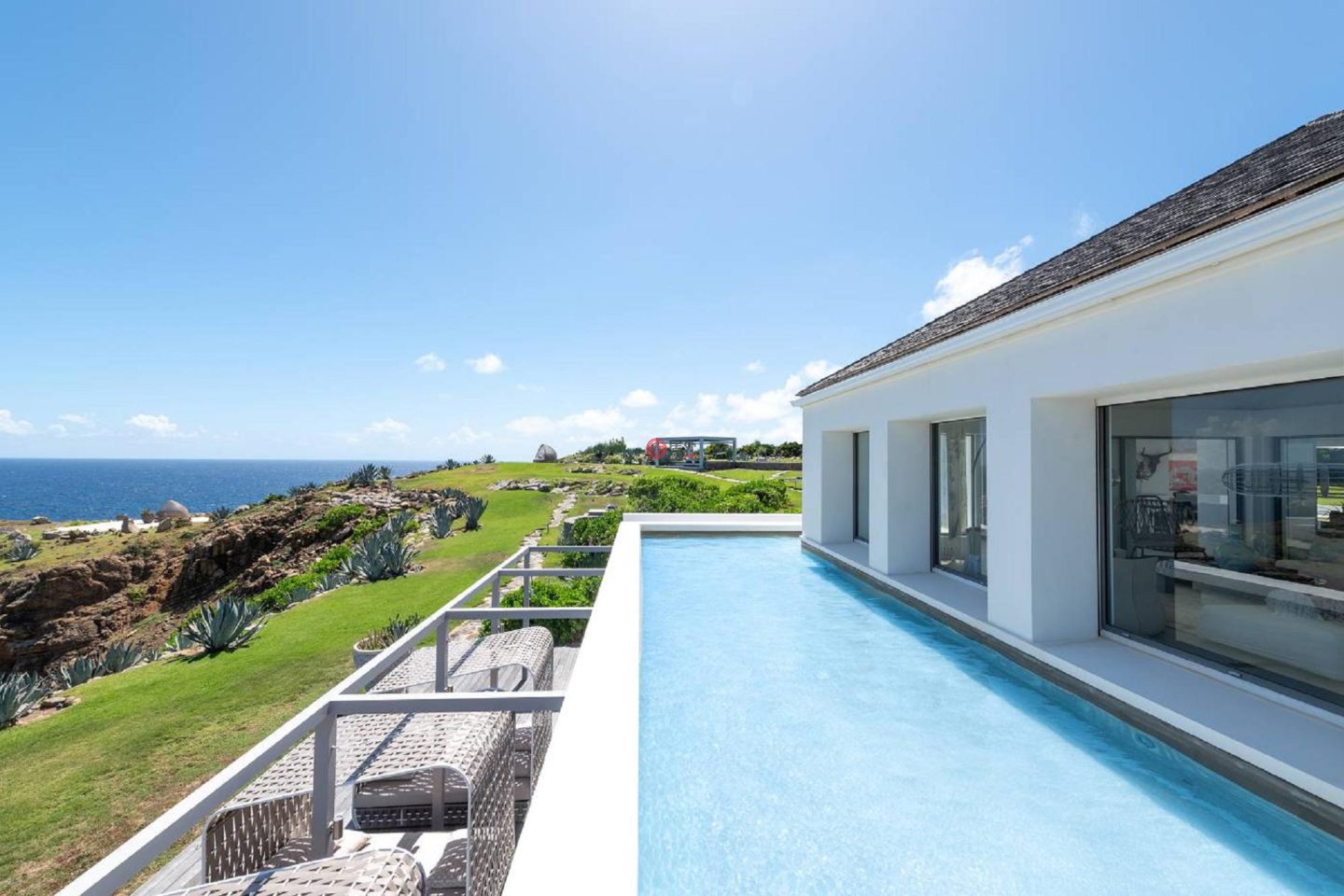 圣巴泰勒米岛Petit Cul de Sac的独栋别墅，Casa del Mar，编号78478193