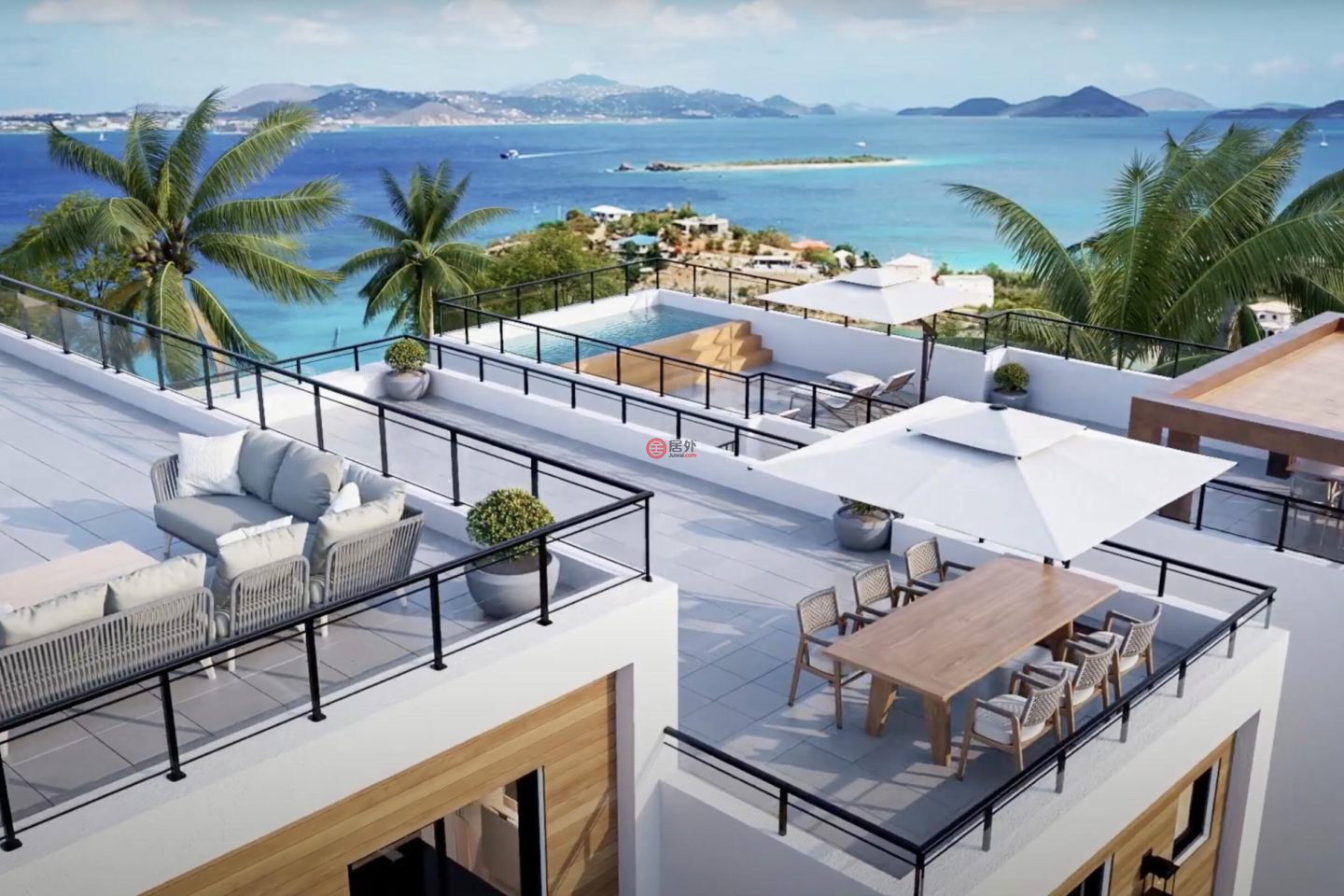 美属维京群岛Cruz Bay的独栋别墅，13aa Contant，编号78487775