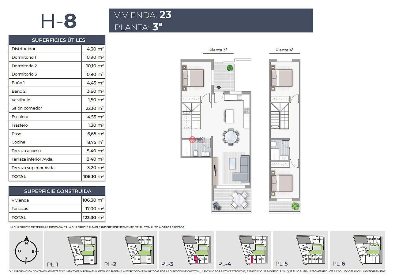西班牙瓦伦西亚托雷维耶哈的公寓，编号72935606
