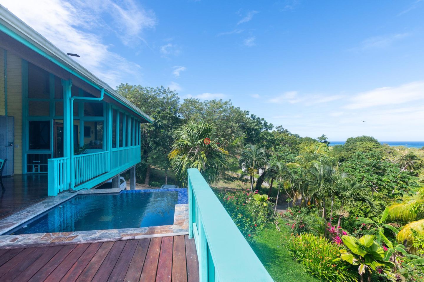 洪都拉斯海湾群岛Roatán的独栋别墅，Charming Garden Hillside 2B/1.5B Home，编号76854666