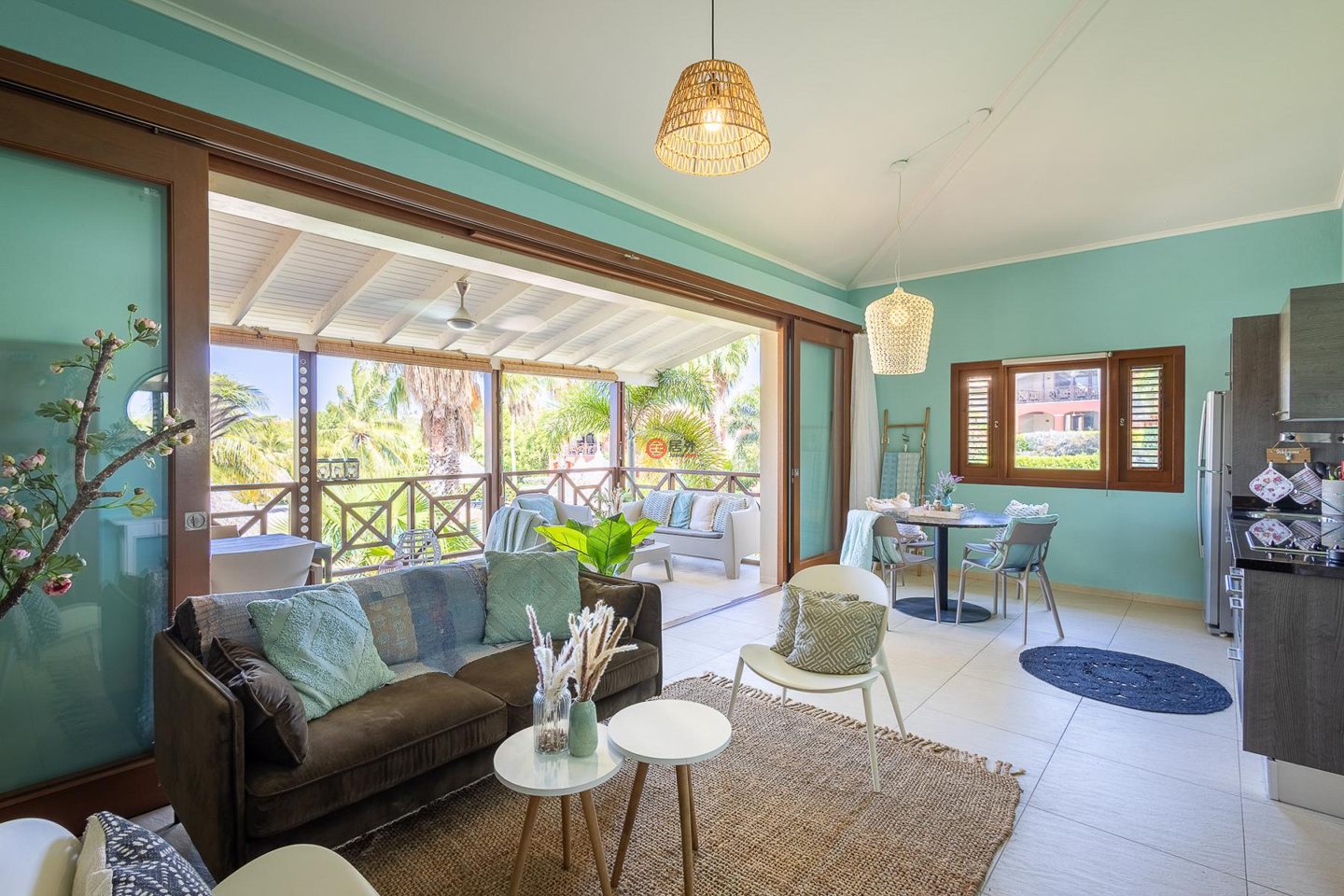 库拉索的公寓，Spanish Water Apartment E5，编号76032898