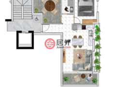 塞浦路斯LarnacaVoroklini的公寓，编号76813003