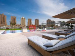 卡塔尔Doha杜哈的公寓，Luxury 2 Bedroom Apartment with Full Marina View at The Pearl Island，编号76956877
