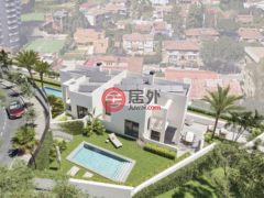 西班牙安达卢西亚Málaga的独栋别墅，Luxury semi-detached house by the sea in El Limonar，编号75834772