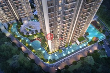 居外网在售马来西亚2卧2卫新开发的公寓总占地122平方米MYR 1,954,700