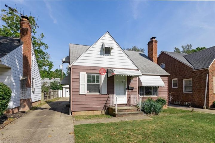 美国俄亥俄州南欧几里得3卧2卫70万独栋别墅113平方米房产 居外网